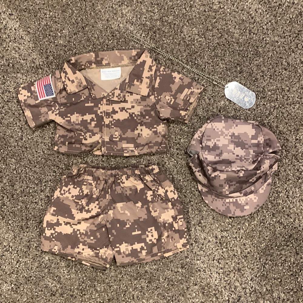 Camo Build A Bear Outfit